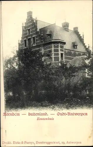 Ak Bornem Flandern Antwerpen, Reuzenhuis