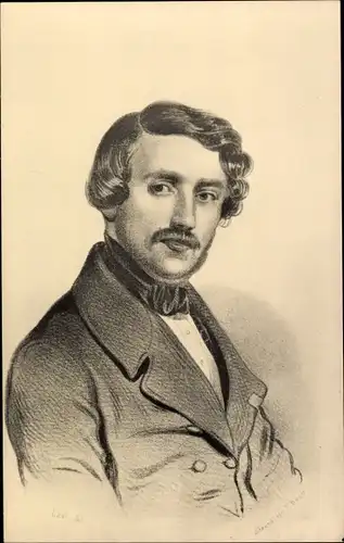 Künstler Ak Komponist Gaetano Donizetti, Portrait