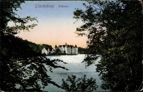 Ak Glücksburg an der Ostsee, Schloss