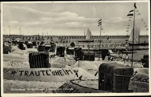 Ak Ostseebad Kellenhusen in Holstein, Am Strand