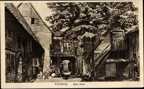 Ak Lüneburg in Niedersachsen, Roter Hahn