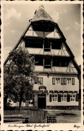 Ak Nördlingen in Schwaben, Altes Gerberhaus, Karl Lippacher