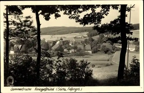 Ak Kleingießhübel Sächsisches Felsengebirge, Gesamtansicht