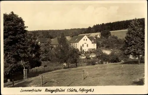 Ak Kleingießhübel Reinhardtsdorf Schöna in Sachsen, Zschirnsteinbaude