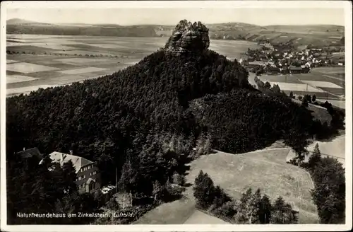 Ak Reinhardtsdorf Schöna Sächsische Schweiz, Naturfreundehaus am Zirkelstein, Jugendherberge
