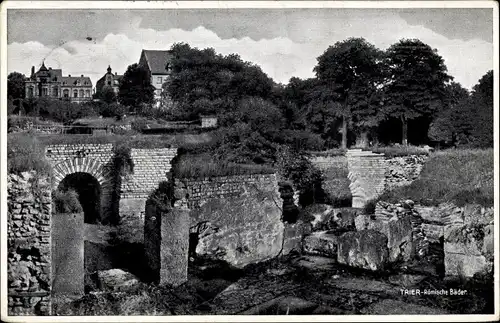 Ak Trier an der Mosel, Römische Bäder