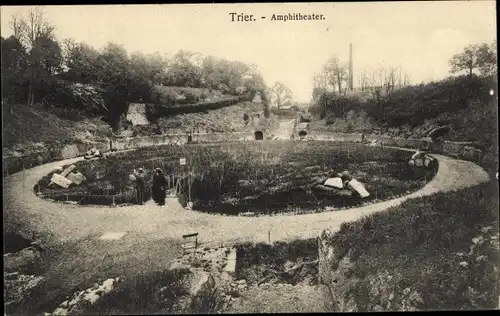 Ak Trier an der Mosel, Amphitheater