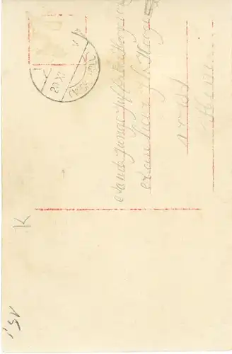 Echthaar Ak Portrait einer Frau, Blumen