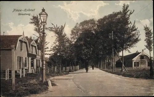 Ak Nieuw Helvoet Hellevoetsluis Südholland, Straatweg