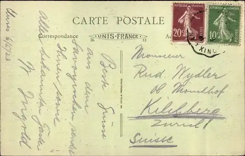 Ak Cluses Haute Savoie, la Grande Rue