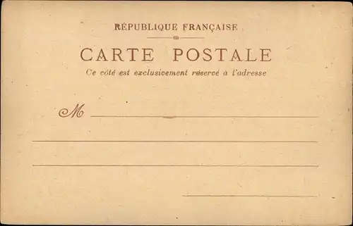 Handgemalt Ak Paris III, Cour des Miracles 1430