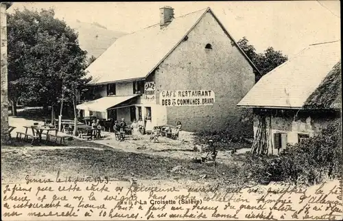 Ak La Croisette Salève Haute Savoie, Café Restaurant