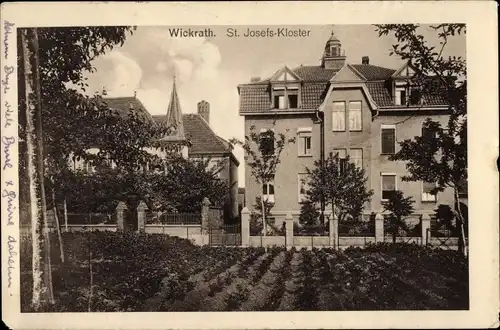 Ak Wickrath Mönchengladbach am Niederrhein, St. Josefs-Kloster