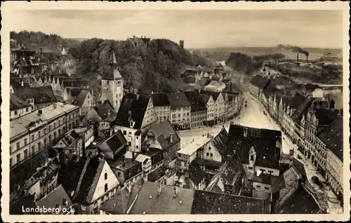 Ak Landsberg am Lech Oberbayern, Blick auf die Stadt