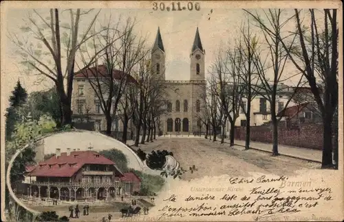 Ak Barmen Wuppertal, Unterbarmer Kirche, Meierei