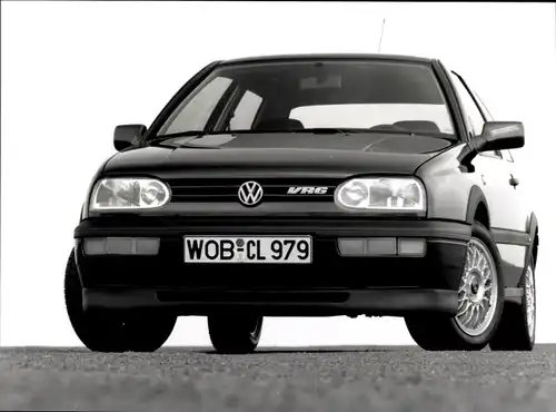 Foto Volkswagen PKW, VW Golf VR 6, Modelljahr 1992, Kennzeichen WOB-CL 979
