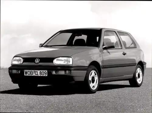 Foto Volkswagen PKW, VW Golf GL, Modelljahr 1992, Kennzeichen WOB-CL 809