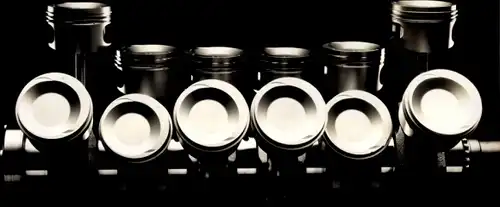 Foto BMW 7er-Reihe, BMW 750 i, Katalysator Zwölfzylinder, Kurbelwelle, Werkfoto