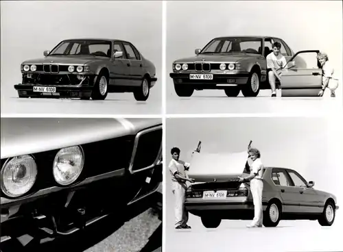 Foto BMW 7er-Reihe, Montagefreundlichkeit, Türaustausch, neues Stoßstangensystem, Werkfoto