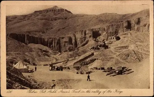 Ak Theben Ägypten, Tut Ankh Amen's Tomb