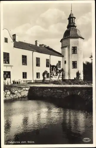 Ak Skåne län Schweden, Osbyholms slott