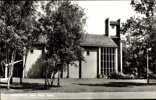 Ak Wolfheze Gelderland, Ned. Herv. Kerk