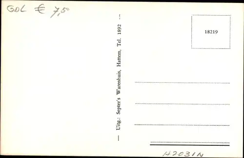 Ak Hattem Gelderland Niederlande, Schipperswal