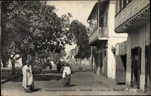 Ak Dakar Senegal, Place du Marché