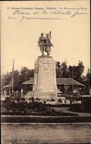 Ak Dakar Senegal, Monument aux Morts