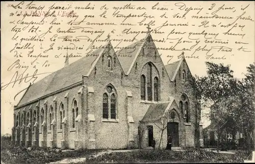 Ak La Panne De Panne Westflandern, L'Eglise