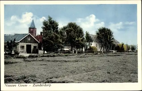 Ak Zunderdorp Nordholland Niederlande, Nieuwe Gouw