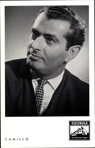 Ak Sänger Camillo Felgen, Portrait