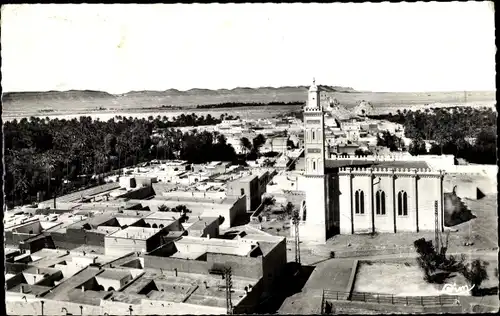 Ak Laghouat Algerien, Totale mit Moschee