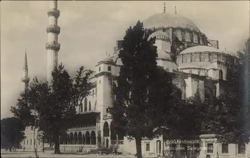 Ak Konstantinopel Istanbul Türkei, Mosquée Suleymanié