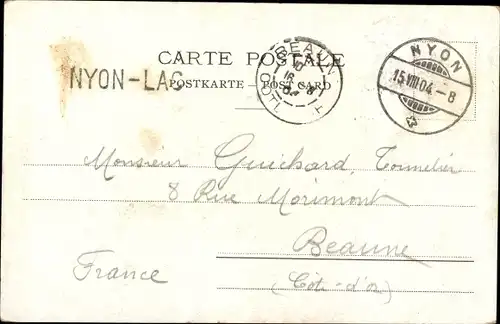 Ak Genève Genf Schweiz, Rade et Jet d'Eau