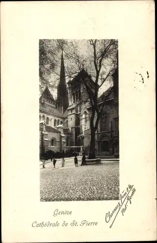 Ak Genève Genf Schweiz, Cathedrale de St. Pierre