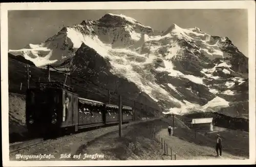 Ak Kanton Bern, Wengernalpbahn, Jungfrau