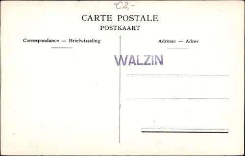 Ak Walzin Dinant Wallonien Namur, Chateau de Walzin