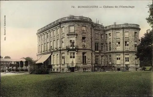 Ak Bon Secours Bonsecours Péruwelz Hennegau, Chateau de l'Hermitage