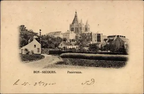 Ak Bon Secours Bonsecours Péruwelz Hennegau, Panorama