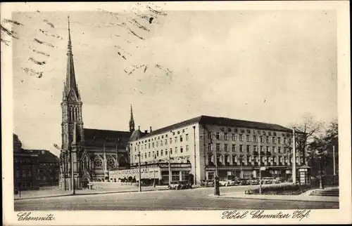 Ak Chemnitz in Sachsen, Hotel Chemnitzer Hof