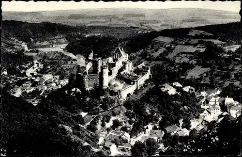 Ak Vianden Luxemburg, Gesamtansicht