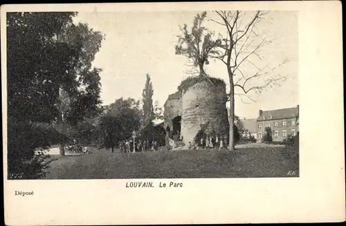 Ak Louvain Leuven Flämisch Brabant, Le Parc