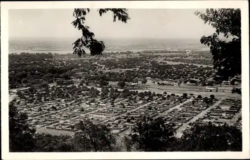 Ak Bamako Mali, Vue panoramique prise de Koulouba