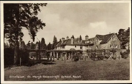 Ak Ascot Berkshire England, Errollston, St. Mary's Housecraft School