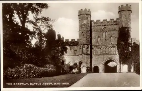 Ak Hastings East Sussex England, The Gateway, Battle Abbey
