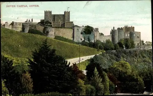 Ak Dover Kent England, Castle