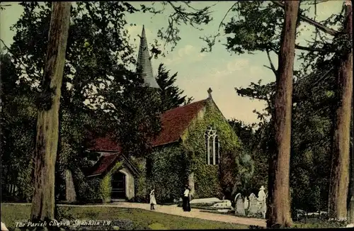 Ak Shanklin Isle of Wight England, The Parish Church