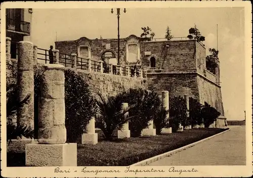 Ak Bari Puglia, Belvedere del Fortino di S. Antonio, Lungomare Imperatore Augusto