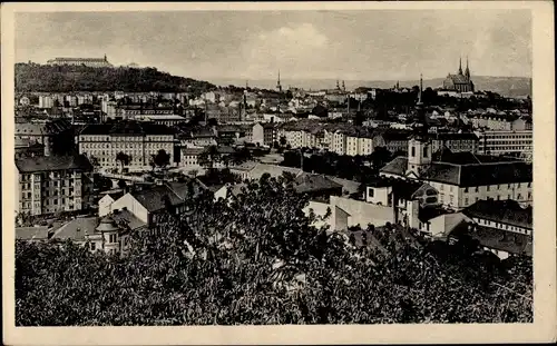 Ak Brno Brünn Südmähren, Celkovy pohled, Gesamtansicht